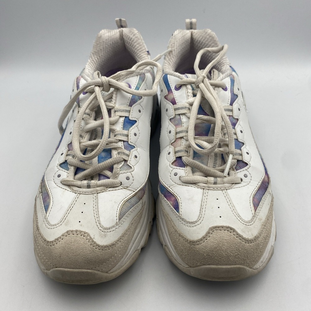 Sketchers D' Lites Galaxy Fantasy Sneakers White Size 11 Air-Cooled Memory Foam - Picture 2 of 7